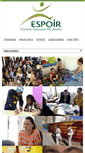 Mobile Screenshot of espoir-cfdj.fr